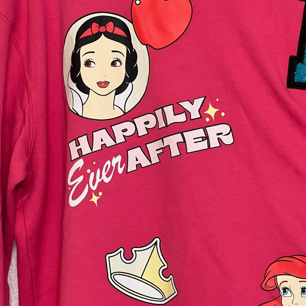 Disney Princess Red Sweatshirt - Picture 2 of 9